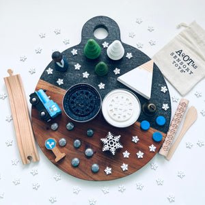 Winter Express Play Dough Kit